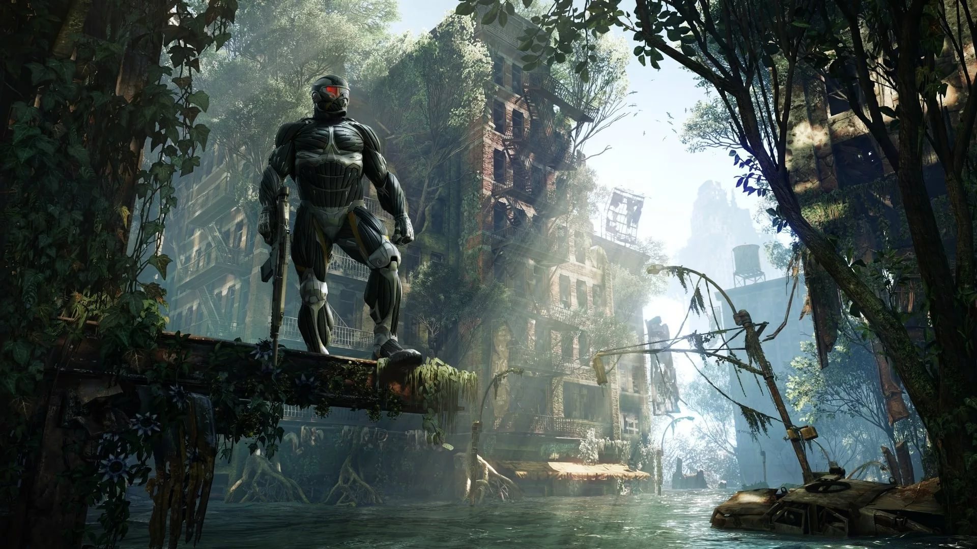 Crysis вылетает на авианосце